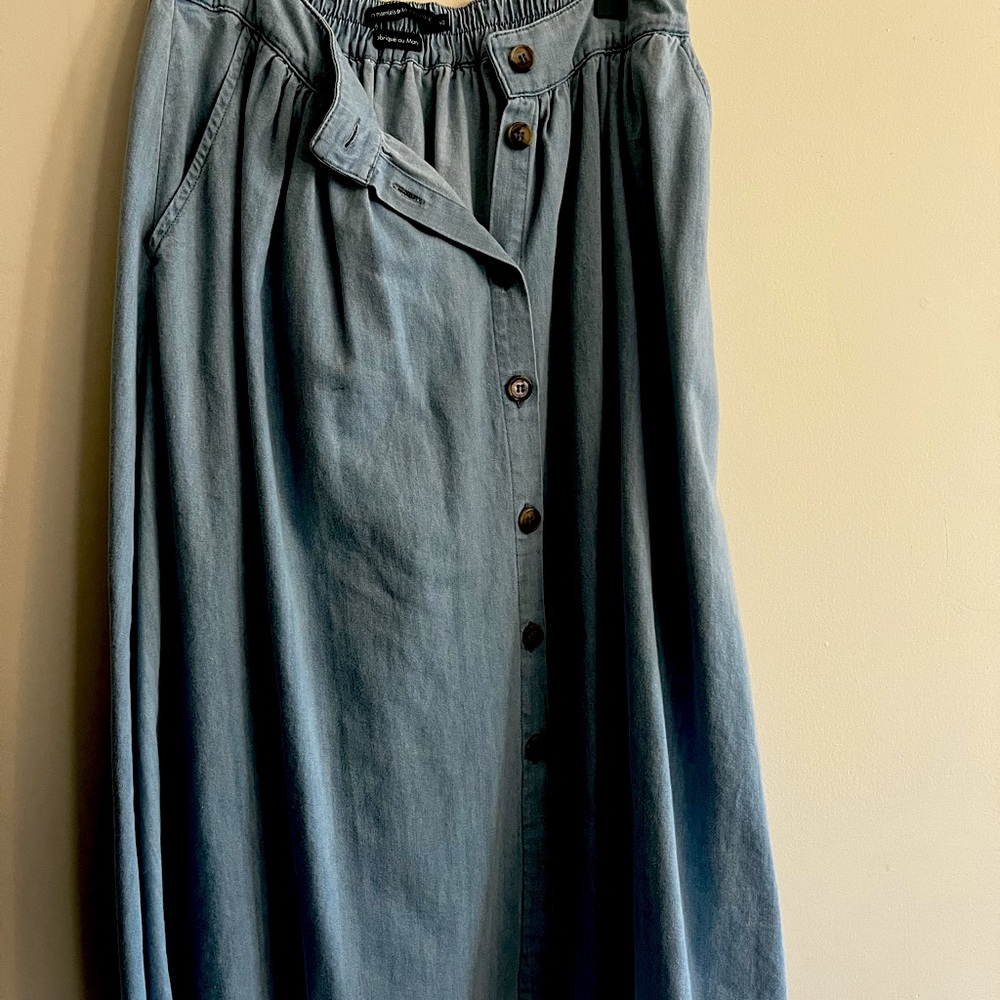Monprix Chambray Skirt